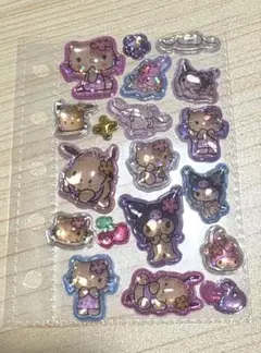 サンリオ　ギャルキティー　ボンボンドロップシール　お裾分け