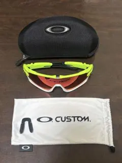 OAKLEY JAWBREAKER CUSTOM サングラス グリーン/ホワイト