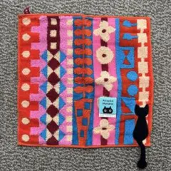 【新品未使用】Atsuko Matano 猫 ハンカチのサムネイル