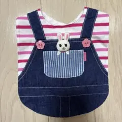 ミキハウス　ウサコ　デニムスタイ