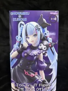 【新品未開封】雪ミク・クロミ Trio Try-iT Figure