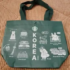 【韓国スタバ限定】エコバッグ　トートバッグ