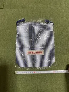 【新品、未使用】ストライプ柄　お弁当袋