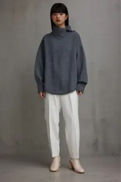 〚新品未使用〛 ビッグタートルニットトップス AZUL by moussy