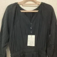 黒 長袖ワンピース GRL Sサイズ