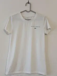 UNDER ARMOUR ホワイト 半袖TシャツレディスS/Ｍ