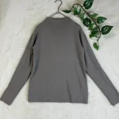 ハリュ HARYU 長袖ニット シンプル カシミヤ混 秋冬 38 Mサイズのサムネイル