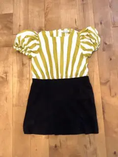 ストライプワンピース