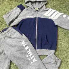 ATHLETA フード付きスウェットセットアップ 140 - メルカリ