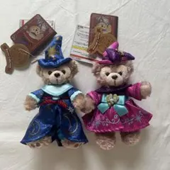 ダッフィー シェリーメイ ぬいぐるみバッジ 2015 10周年 新品