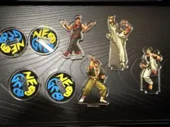 KOF2000 PIXELアクリルスタンド ジェイフン、ドンファン、ロバート