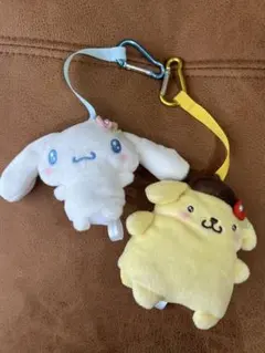 【新品未使用】即購入可 当たりくじ ポムポムプリン シナモロール キーチェーン