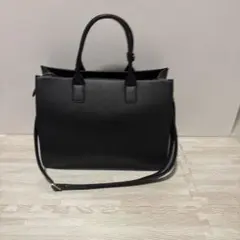 2WAY ビジネスバッグ ブラックのサムネイル