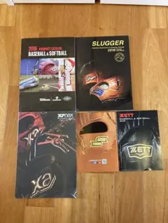 野球用品　カタログ　slugger ザナックス　ZETT SSK 他のサムネイル