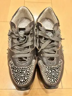 REPLAY★スタッズ装飾 黒 スニーカー♡♡