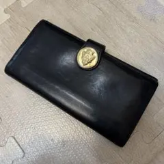 早い者勝ち 美品 GUCCI グッチ レザー スエード 長財布 金具 