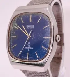 SEIKO クォーツ 5933-5040 腕時計 ダークブルー - メルカリ