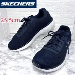 ✨新品✨スケッチャーズ スニーカー MEMORY FOAM ネイビー 25.5
