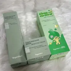 veganifect clean and glow 3点セット