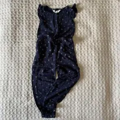 H&M さくらんぼ柄オールインワン　110 美品