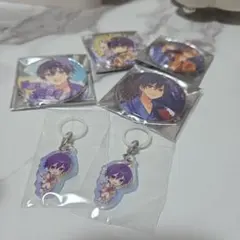アニメキャラクター 缶バッジ 6個セット