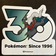 ダークライ　ポケモン 30周年記念ホログラムステッカー ダークライ ポケモン 30周年記念ホログラムステッカー - メルカリ