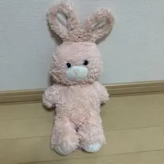 ピンクウサギぬいぐるみ 約30cm