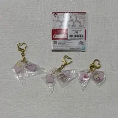 一番くじ ぷちきゅあ F賞 ツインアクリルキーホルダー 3個セットのサムネイル