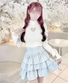 ハニーミュウ ティアードフリルスカート ピンク - メルカリ