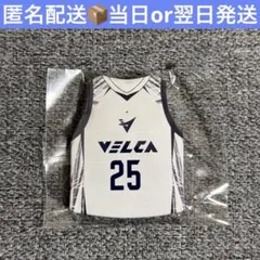 長崎ヴェルカ 26-27ユニフォーム型缶バッジ アキルミッチェル