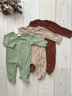 ロンパース3枚セット