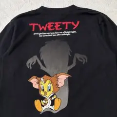 パンソン トュイーティー グレムリン ロング tシャツ トップス 長袖 ブラックのサムネイル