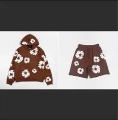 DENIM TEARS デニムティアーズ　セットアップ　ブラウン