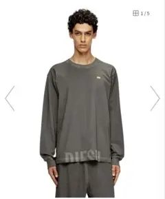 DIESEL メンズ 長袖Tシャツ T-NORM-LS-T7