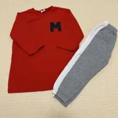 ミッキー 長袖カットソーとパンツセット／サイズ100／最終値下げ！