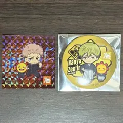 コジマ ビックカメラ 呪術廻戦 コラボ 缶バッチ シール