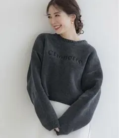 coca コカ　フワもち立体ロゴニット