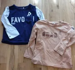 BeBe LAGOM 長袖カットソー 100cm 2点セット