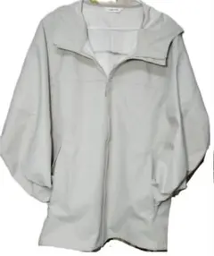 グローバルワーク　ホワイト フード付き マウンテンパーカー　XLサイズ