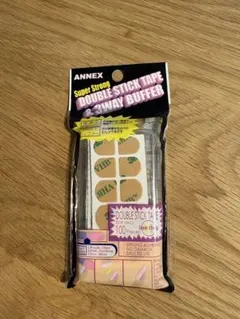超強力つけ爪用両面テープ＆爪磨き/ネイルチップ用接着テープ/クリアタイプ10回分のサムネイル