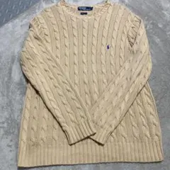 ケーブルニット ニット