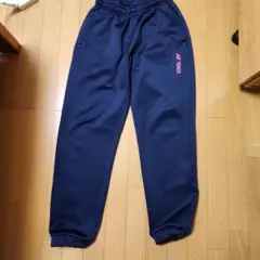 YONEX ネイビー トレーニングパンツ XL