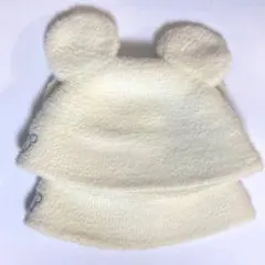 ディズニー　ハット　白　ミッキー　2個