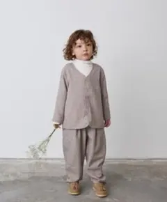 リジェール　90cm ノーカラージャケットセットアップ　フォーマル