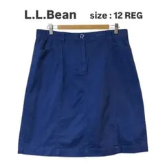 エルエルビーン L.L.Bean コットンチノスカート 台形Aラインスカートのサムネイル