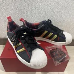 アディダス スーパースター 24cm ラメ レア靴