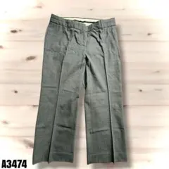 theory セオリー グレー ウール スラックス サイズ２ A3474