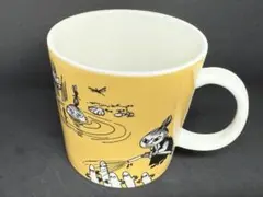 ARABIA アラビア ムーミンマグ ダークイエロー マグカップ
