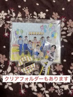 なにわのにわ 道枝駿佑 集合 アクスタセット クリアフォルダー