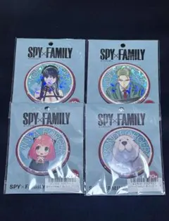 SPY×FAMILY 缶バッジ　SEGAプライズ　ロイド　ヨル　アーニャ　ボンド